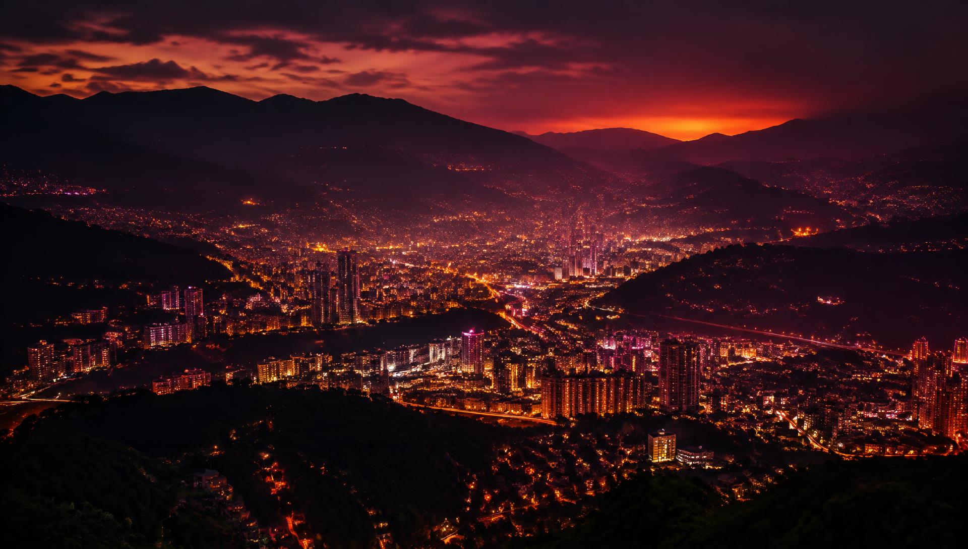 Medellín de noche
